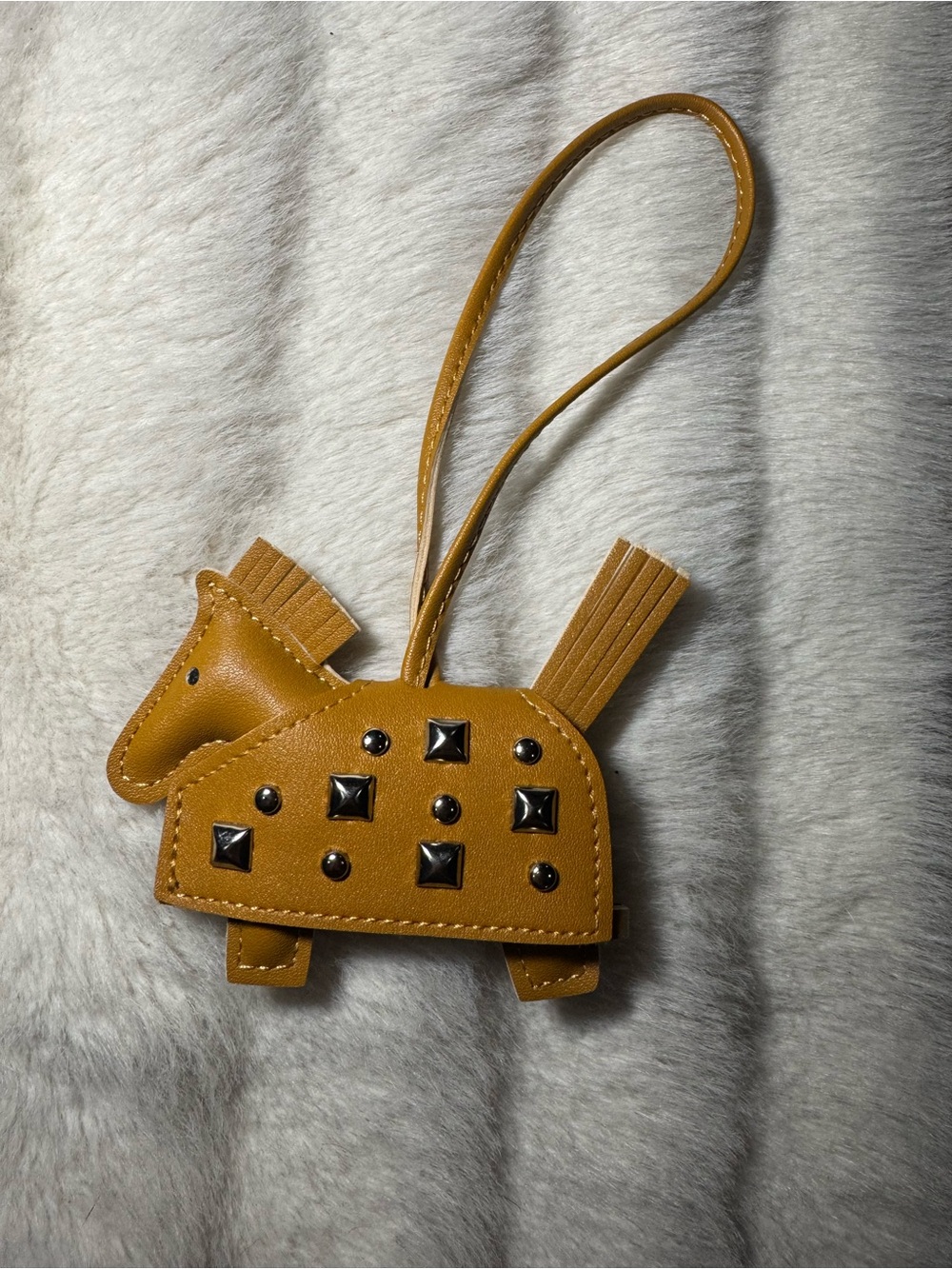 Brown Pony Horse Bag Charm- NWOT